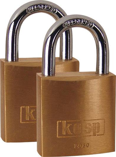 Kłódka Kasp K12030D2 30 mm z zamkiem kluczykowym - obrazek 1