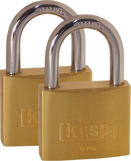 Kłódka Kasp K12050D2 50 mm z zamkiem kluczykowym - obrazek 1