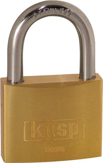 Kłódka Kasp K12050SD 50 mm z zamkiem kluczykowym - obrazek 1