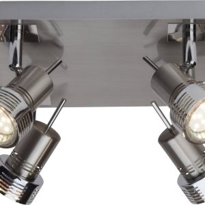 Lampa punktowa, sufitowa Brilliant Kassandra G34735/77 230 V 12 W 300.00 lm GU10 Lampa punktowa, sufitowa Brilliant Kassandra G34735/77 230 V 12 W 300.00 lm GU10