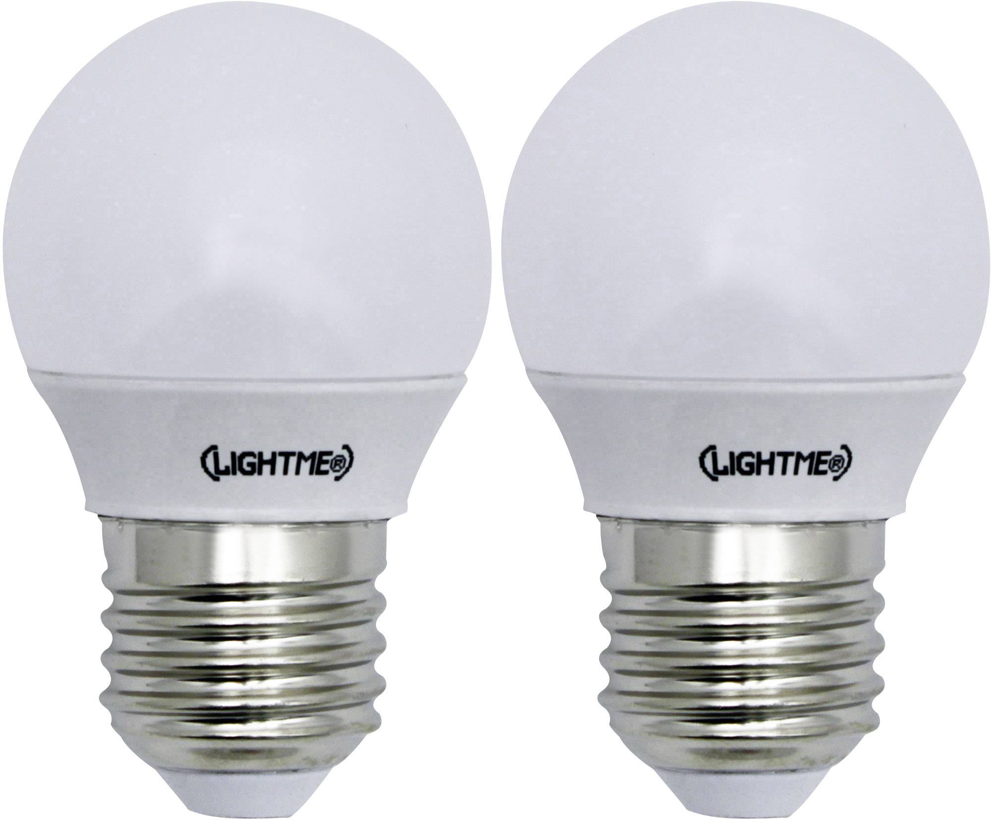 Żarówka LED LightMe 5bSA-P250ST-A1 E-27 3 W = 25 W 255 lm ciepła biel 2 szt. - obrazek 1