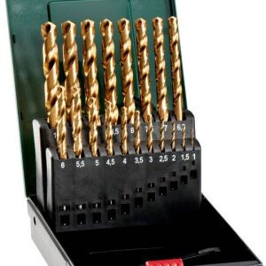 Metabo 627173000 Zestaw wierteł krętych do metalu 19 szt. 1 mm, 1.5 mm, 2 mm, 2.5 mm, 3 mm, 3.5 mm, 4 mm, 4.5 mm, 5 mm, Metabo 627173000 Zestaw wierteł krętych do metalu 19 szt. 1 mm, 1.5 mm, 2 mm, 2.5 mm, 3 mm, 3.5 mm, 4 mm, 4.5 mm, 5 mm,