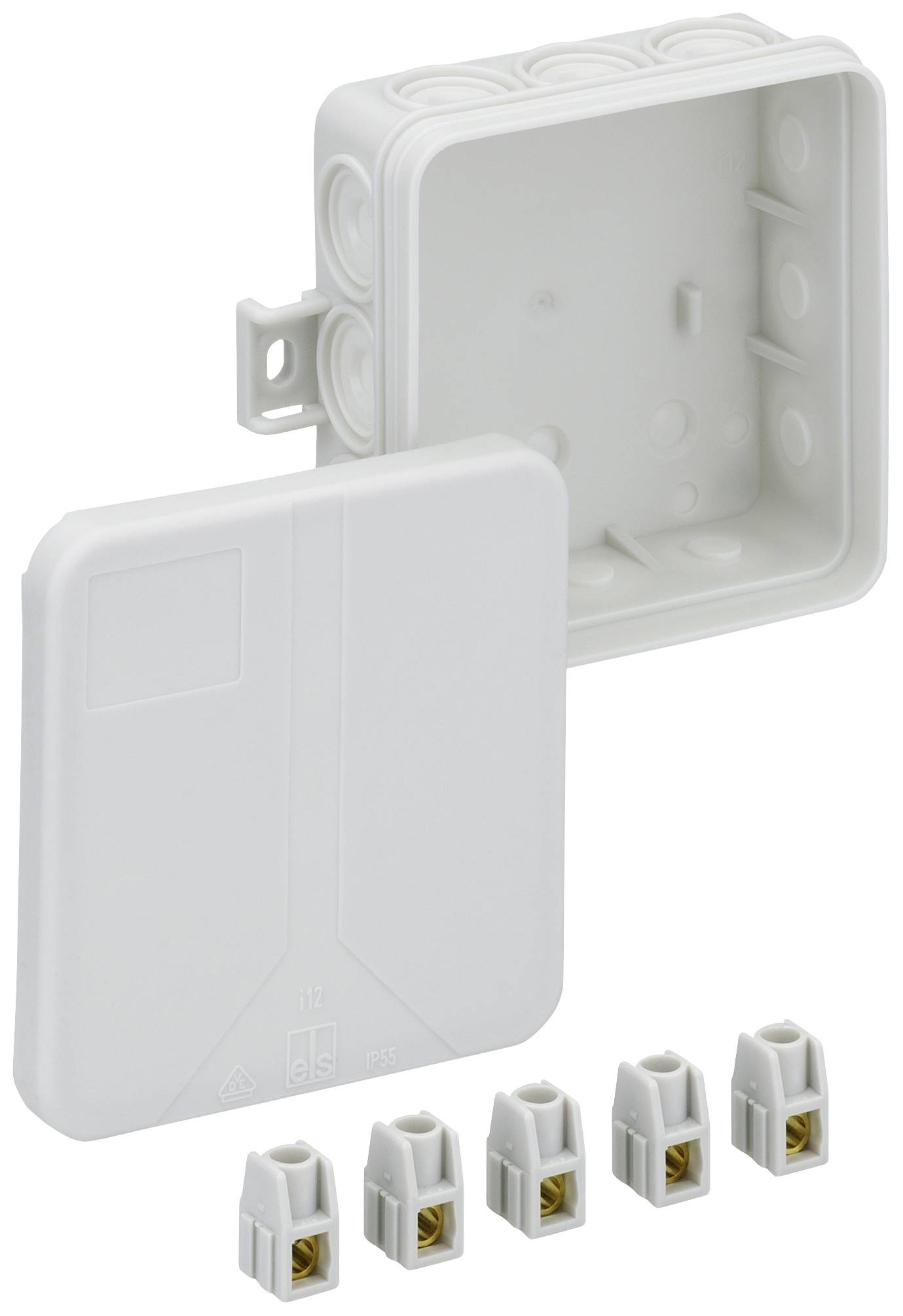 Spelsberg 33241201 Puszka instalacyjna (D x S x W) 85 x 85 x 37 mm szary IP55 1 szt. - obrazek 1