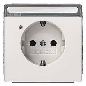 Gniazdo podtynkowe Siemens 5UB18541 platynowy - obrazek 1