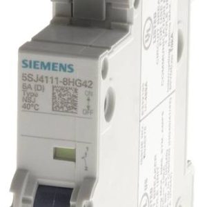 Wyłącznik automatyczny Siemens 5SJ4114-7HG42 5SJ41147HG42, 230 V, 400 V, 300 mA Wyłącznik automatyczny Siemens 5SJ4114-7HG42 5SJ41147HG42, 230 V, 400 V, 300 mA
