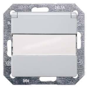 Gniazdo podtynkowe Siemens 5UB1932 aluminiowy - obrazek 1