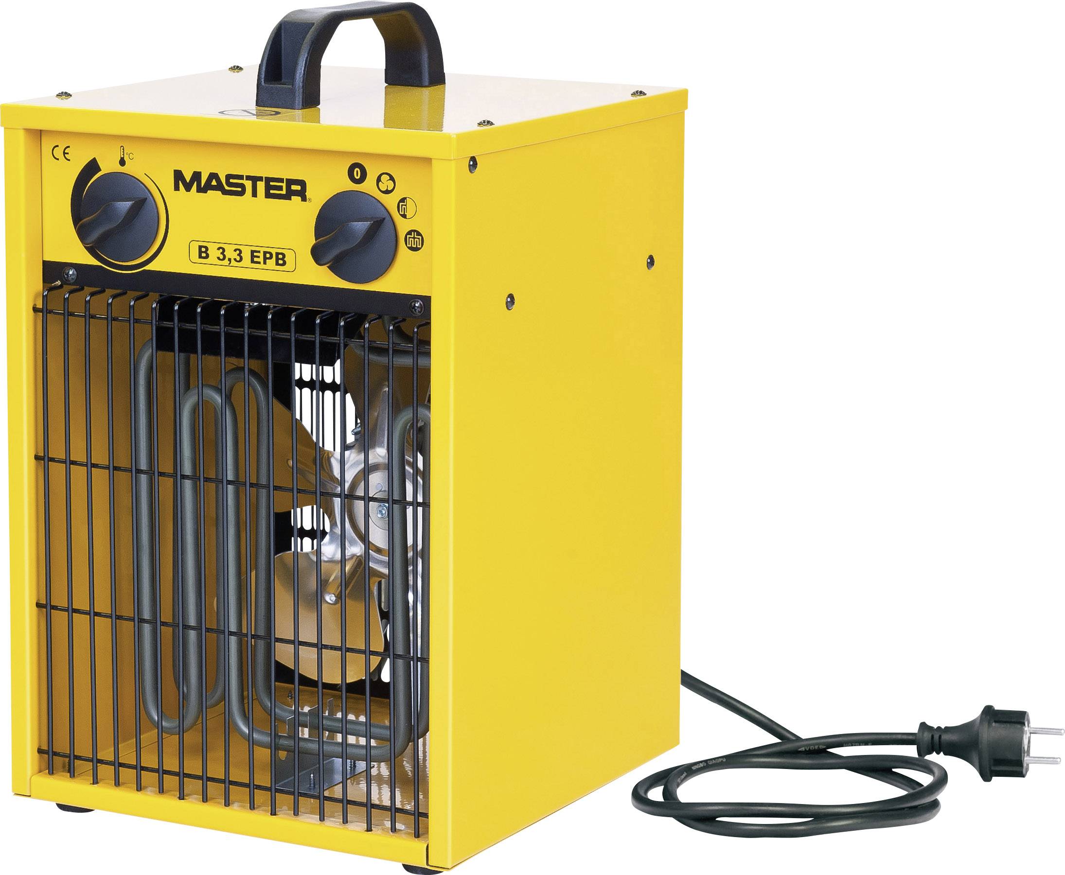 Grzejnik budowlany Master Klimatechnik B-3IT, 1650 W, 3300 W - obrazek 1