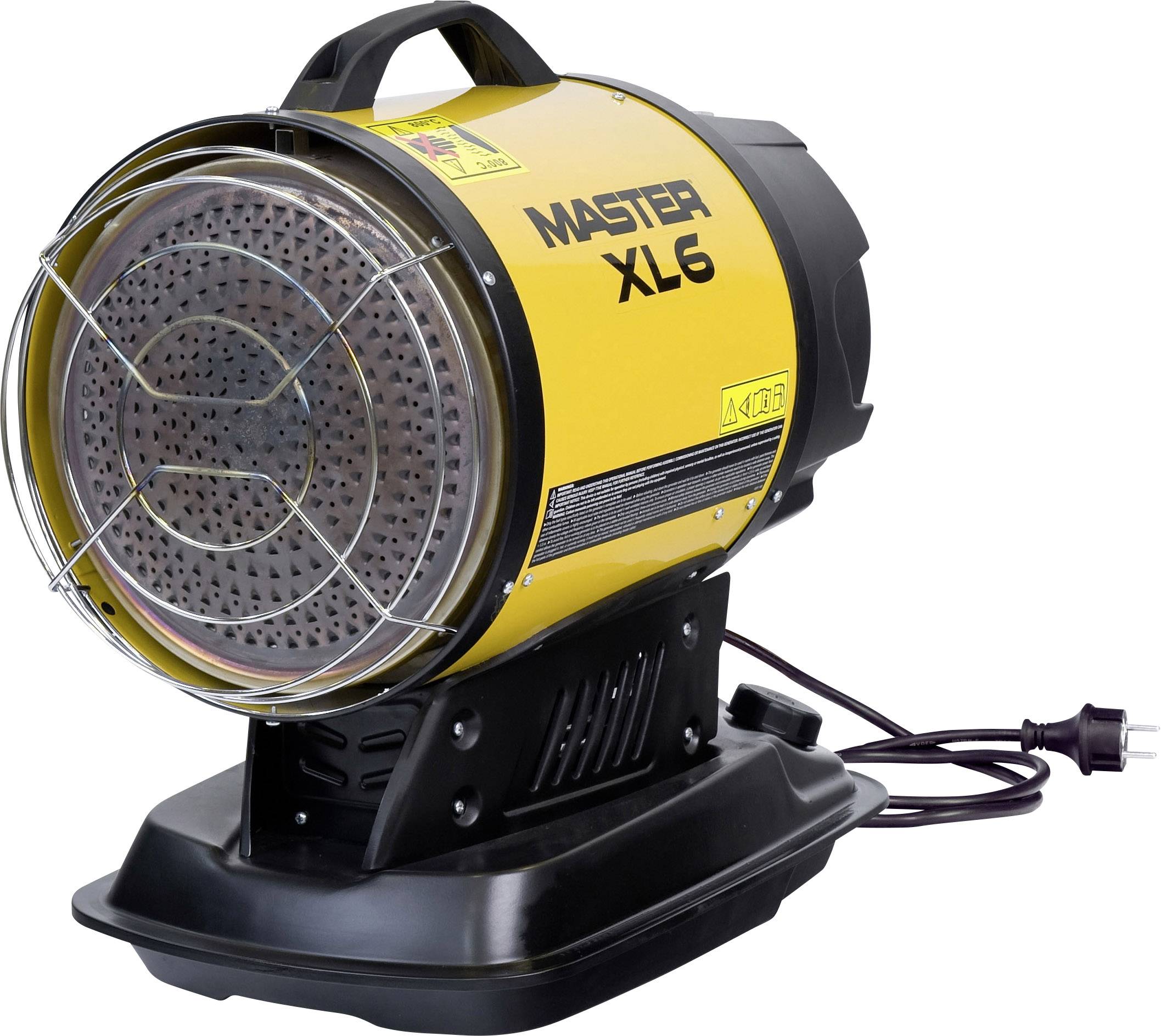 Grzejnik olejowy IR Master Klimatechnik XL-6, 17000 W - obrazek 1