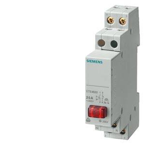 Przycisk szary 20 A 2 NC Siemens 5TE4824 - obrazek 1