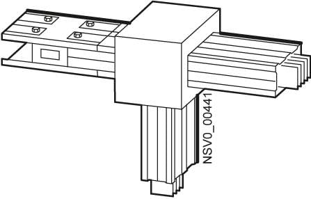 Siemens BVP:261899 BD2C 1250-TH Zmiana kierunku miedź szary błyszczący 699 mm² 1250 A 690 V/AC 1 szt. - obrazek 1