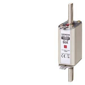 Siemens 3NA71206 Bezpiecznik użytkowy Kompatybilne bezpieczniki o rozmiarze 000 - 4 Rozmiar bezpiecznika = 1 50 A 690 V - obrazek 1