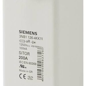 Siemens 3NB11284KK11 Bezpiecznik użytkowy Rozmiar bezpiecznika = 1L 250 A 2 szt.