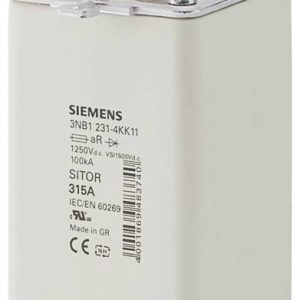 Siemens 3NB12314KK11 Bezpiecznik użytkowy Rozmiar bezpiecznika = 2L 315 A 2 szt.