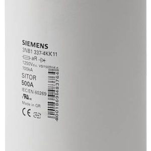 Siemens 3NB13374KK11 Bezpiecznik użytkowy Rozmiar bezpiecznika = 3L 500 A 2 szt.