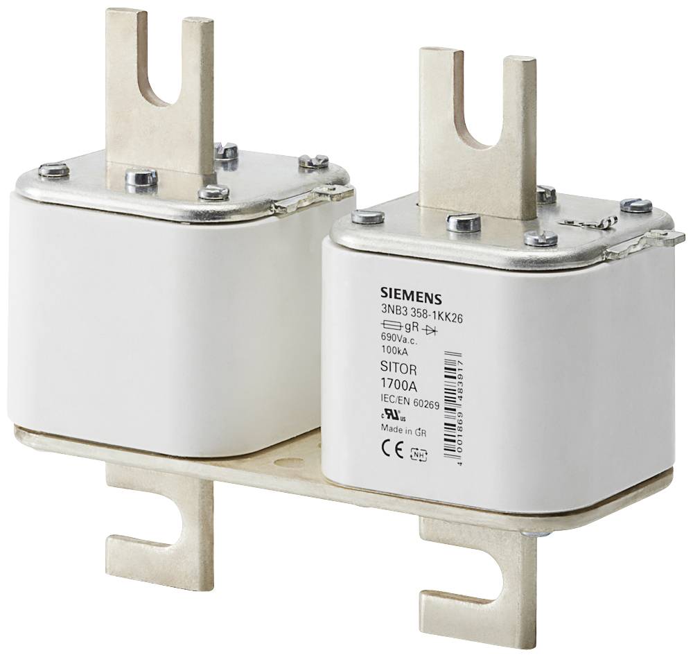 Siemens 3NB33541KK26 Bezpiecznik użytkowy Rozmiar bezpiecznika = 2 x 3 1350 A 690 V 1 szt. - obrazek 1
