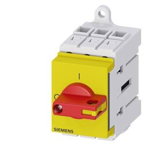 rozłącznik izolacyjny czerwony, żółty 3 styki 16 mm² 25 A 690 V/AC Siemens 3LD31300TK13 - obrazek 1