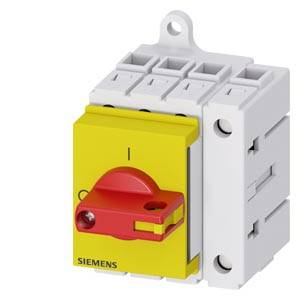 rozłącznik izolacyjny czerwony, żółty 4 styki 16 mm² 25 A 690 V/AC Siemens 3LD31300TL13 - obrazek 1