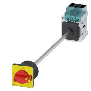 rozłącznik izolacyjny czerwony, żółty 3 styki 16 mm² 25 A 1 NO, 1 NC 690 V/AC Siemens 3LD31401TK13 - obrazek 1