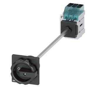 rozłącznik izolacyjny czarny 3 styki 16 mm² 25 A 1 NO, 1 NC 690 V/AC Siemens 3LD31481TK51 - obrazek 1