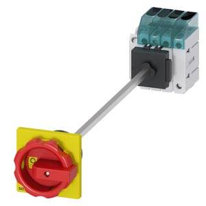 rozłącznik izolacyjny czerwony, żółty 4 styki 16 mm² 25 A 1 NO, 1 NC 690 V/AC Siemens 3LD31481TL53 - obrazek 1