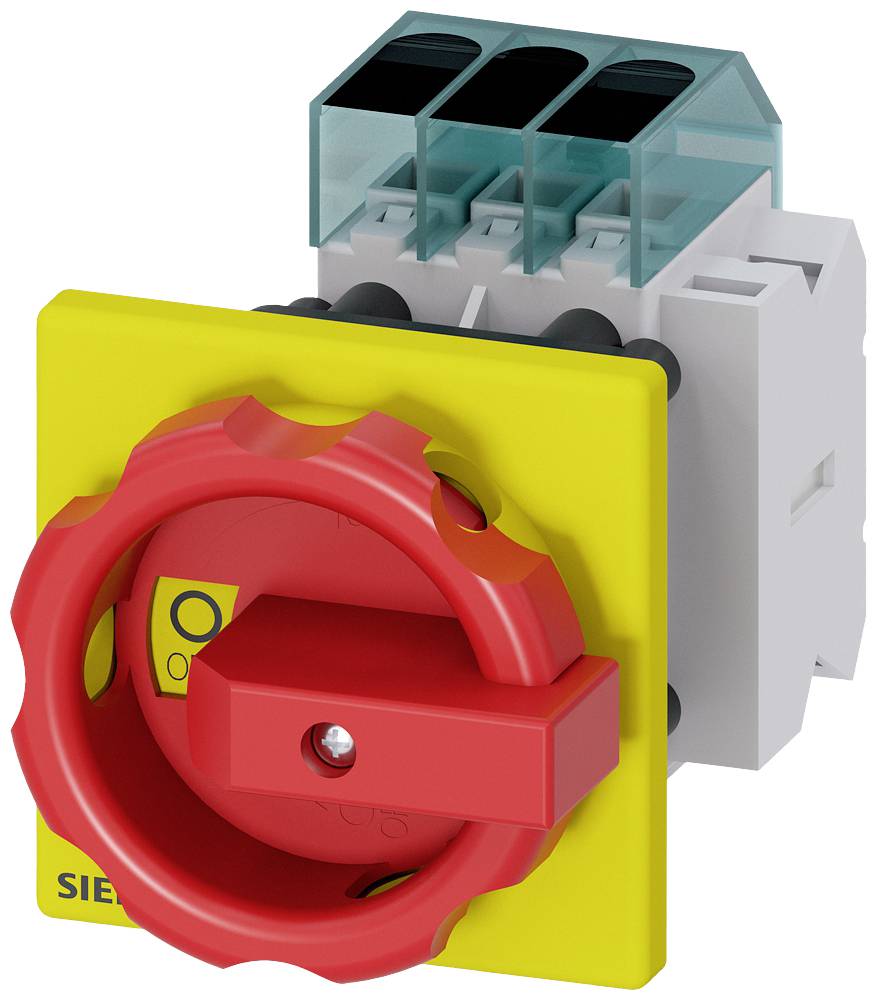 rozłącznik izolacyjny czerwony, żółty 3 styki 16 mm² 25 A 1 NO, 1 NC 690 V/AC Siemens 3LD31541TK53 - obrazek 1