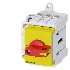 rozłącznik izolacyjny czerwony, żółty 3 styki 16 mm² 32 A 1 NO, 1 NC 690 V/AC Siemens 3LD32301TK13 - obrazek 1