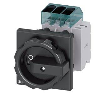 rozłącznik izolacyjny czarny 3 styki 16 mm² 32 A 1 NO, 1 NC 690 V/AC Siemens 3LD32541TK51 - obrazek 1