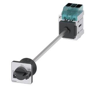 rozłącznik izolacyjny czarny 3 styki 16 mm² 40 A 1 NO, 1 NC 690 V/AC Siemens 3LD33401TK11 - obrazek 1