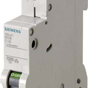 Wyłącznik automatyczny Siemens 5SL4140-6 5SL41406, 1 styk, 230 V, 400 V, 40 A Wyłącznik automatyczny Siemens 5SL4140-6 5SL41406, 1 styk, 230 V, 400 V, 40 A