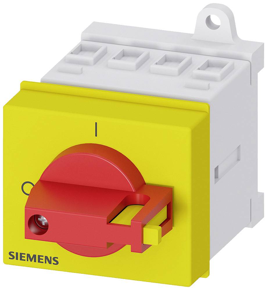 rozłącznik izolacyjny czerwony, żółty 3 styki 6 mm² 16 A 690 V/AC Siemens 3LD20300TK13 - obrazek 1