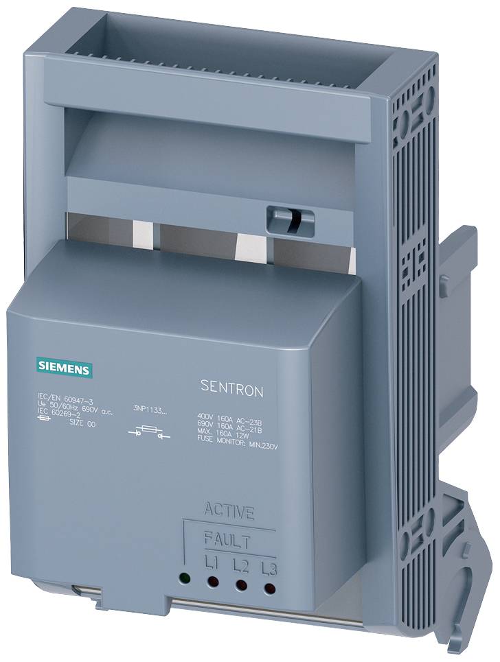 Siemens 3NP19331GB20 Wkładka chwytająca Rozmiar bezpiecznika = 00 1 szt. - obrazek 1