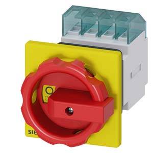 rozłącznik izolacyjny czerwony, żółty 3 styki 6 mm² 16 A 690 V/AC Siemens 3LD20540TK53 - obrazek 1