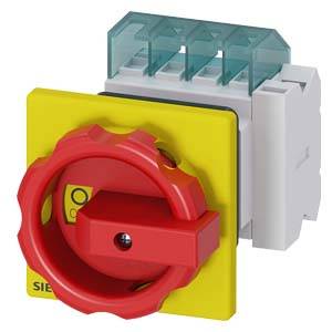 rozłącznik izolacyjny czerwony, żółty 4 styki 6 mm² 16 A 1 NO, 1 NC 690 V/AC Siemens 3LD20542EP53 - obrazek 1