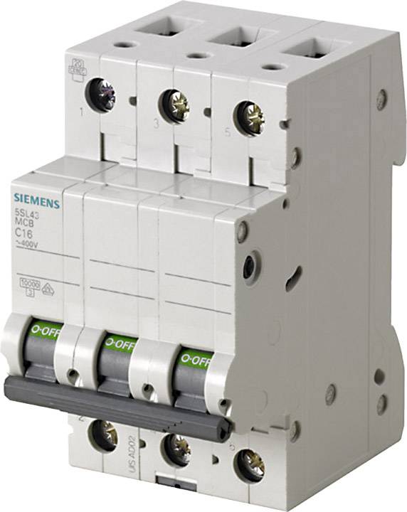 Siemens 5SL43506 5SL4350-6 Wyłącznik automatyczny 3 styki 50 A 400 V - obrazek 1
