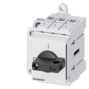 rozłącznik izolacyjny czarny 3 styki 16 mm² 63 A 1 NO, 1 NC 690 V/AC Siemens 3LD34301TK11 - obrazek 1