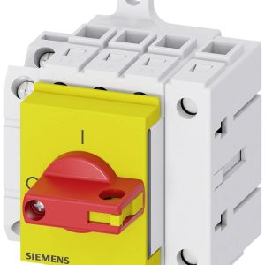 rozłącznik izolacyjny czerwony, żółty 4 styki 16 mm² 63 A 1 NO, 1 NC 690 V/AC Siemens 3LD34301TL13