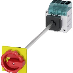rozłącznik izolacyjny czerwony, żółty 4 styki 16 mm² 63 A 1 NO, 1 NC 690 V/AC Siemens 3LD34481TL53