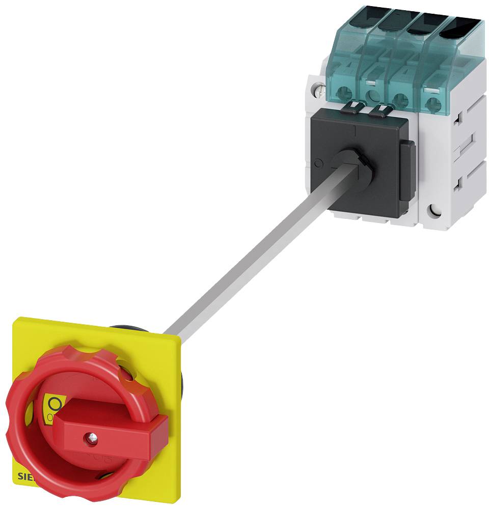 rozłącznik izolacyjny czerwony, żółty 4 styki 16 mm² 63 A 1 NO, 1 NC 690 V/AC Siemens 3LD34481TL53 - obrazek 1