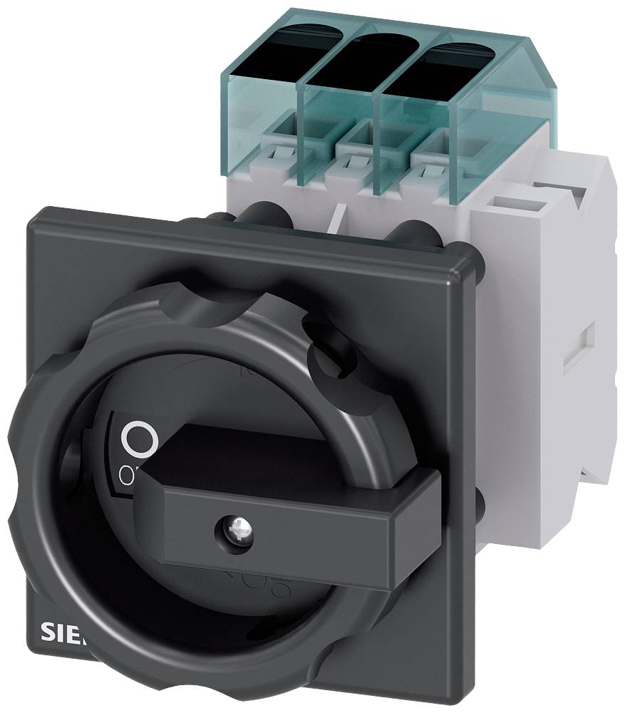 rozłącznik izolacyjny czarny 3 styki 16 mm² 63 A 1 NO, 1 NC 690 V/AC Siemens 3LD34541TK51 - obrazek 1