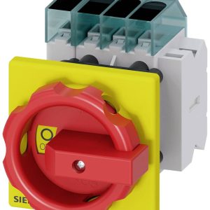 rozłącznik izolacyjny czerwony, żółty 4 styki 16 mm² 63 A 1 NO, 1 NC 690 V/AC Siemens 3LD34541TL53
