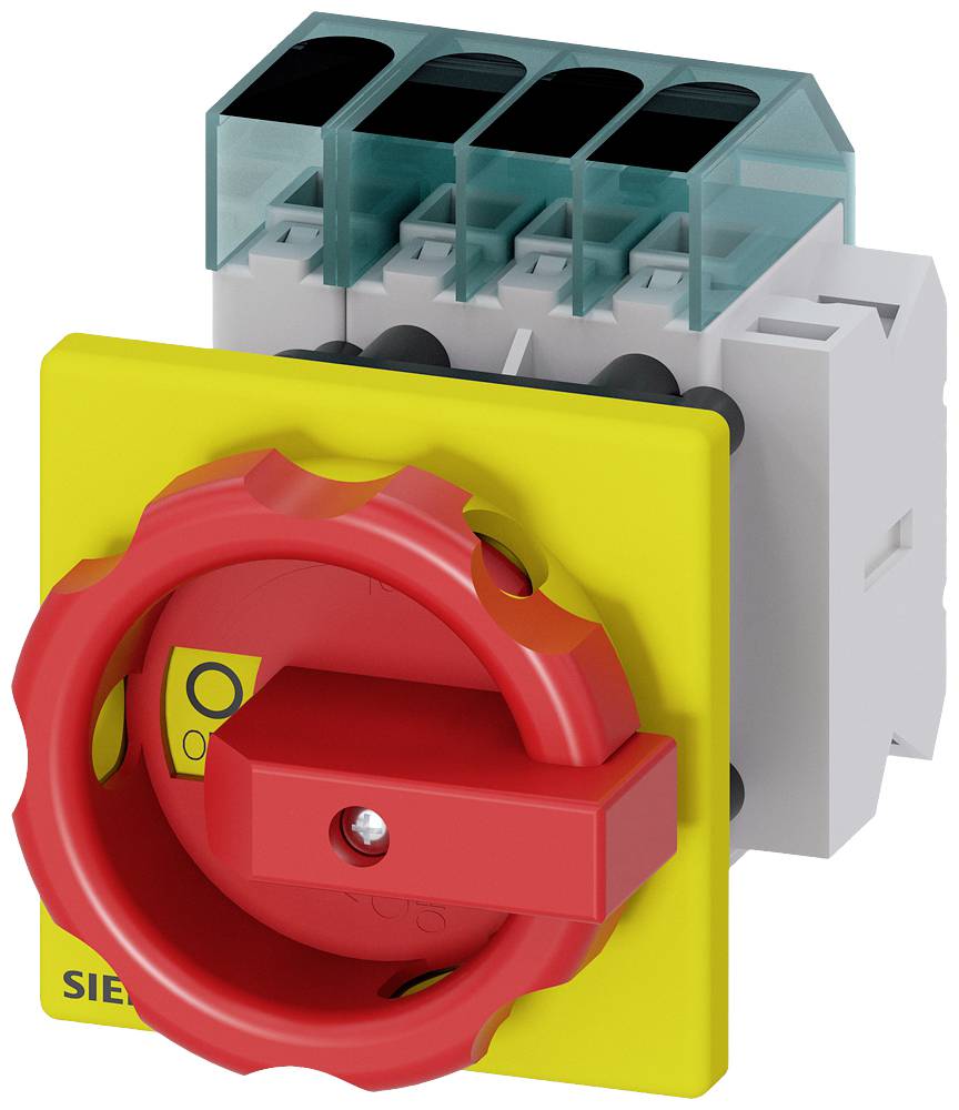 rozłącznik izolacyjny czerwony, żółty 4 styki 16 mm² 63 A 1 NO, 1 NC 690 V/AC Siemens 3LD34541TL53 - obrazek 1