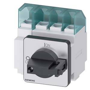 rozłącznik izolacyjny czarny 4 styki 16 mm² 25 A 690 V/AC Siemens 3LD21221TL11 - obrazek 1