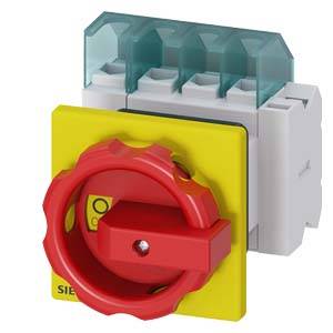 rozłącznik izolacyjny czerwony, żółty 4 styki 16 mm² 25 A 1 NO, 1 NC 690 V/AC Siemens 3LD21542EP53 - obrazek 1