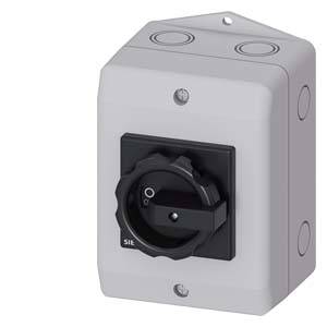 rozłącznik izolacyjny czarny 3 styki 16 mm² 25 A 1 NO, 1 NC 690 V/AC Siemens 3LD21641GP51 - obrazek 1
