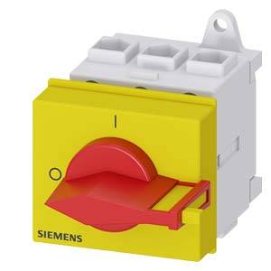 rozłącznik izolacyjny czerwony, żółty 3 styki 16 mm² 32 A 690 V/AC Siemens 3LD22300TK13 - obrazek 1