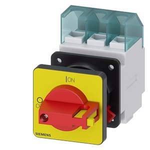 rozłącznik izolacyjny czerwony, żółty 3 styki 16 mm² 32 A 690 V/AC Siemens 3LD22500TK13 - obrazek 1