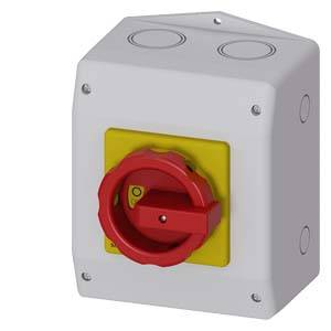 rozłącznik izolacyjny czerwony, żółty 6 styków 16 mm² 32 A 690 V/AC Siemens 3LD22653VB53 - obrazek 1