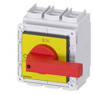 rozłącznik izolacyjny czerwony, żółty 3 styki 185 mm² 160 A 690 V/AC Siemens 3LD23050TK13 - obrazek 1