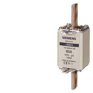 Siemens 3NA32426 Bezpiecznik użytkowy Kompatybilne bezpieczniki o rozmiarze 000 - 4 Rozmiar bezpiecznika = 2 224 A 690 V - obrazek 1