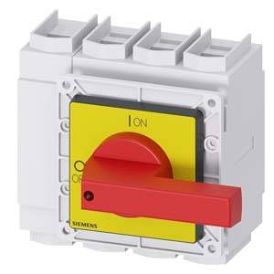 rozłącznik izolacyjny czerwony, żółty 4 styki 185 mm² 250 A 690 V/AC Siemens 3LD24051TL13 - obrazek 1